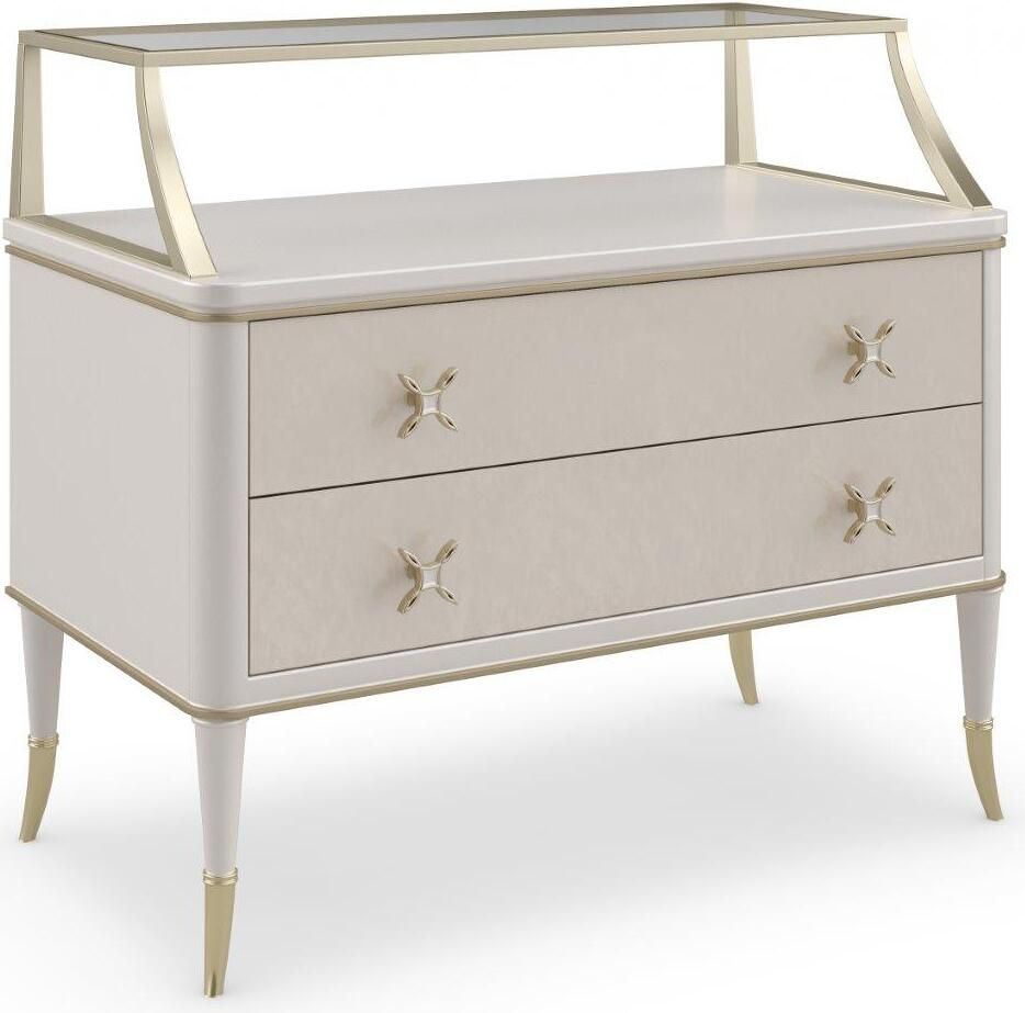 Caracole Classic Gold Nightstand | 1stopbedrooms