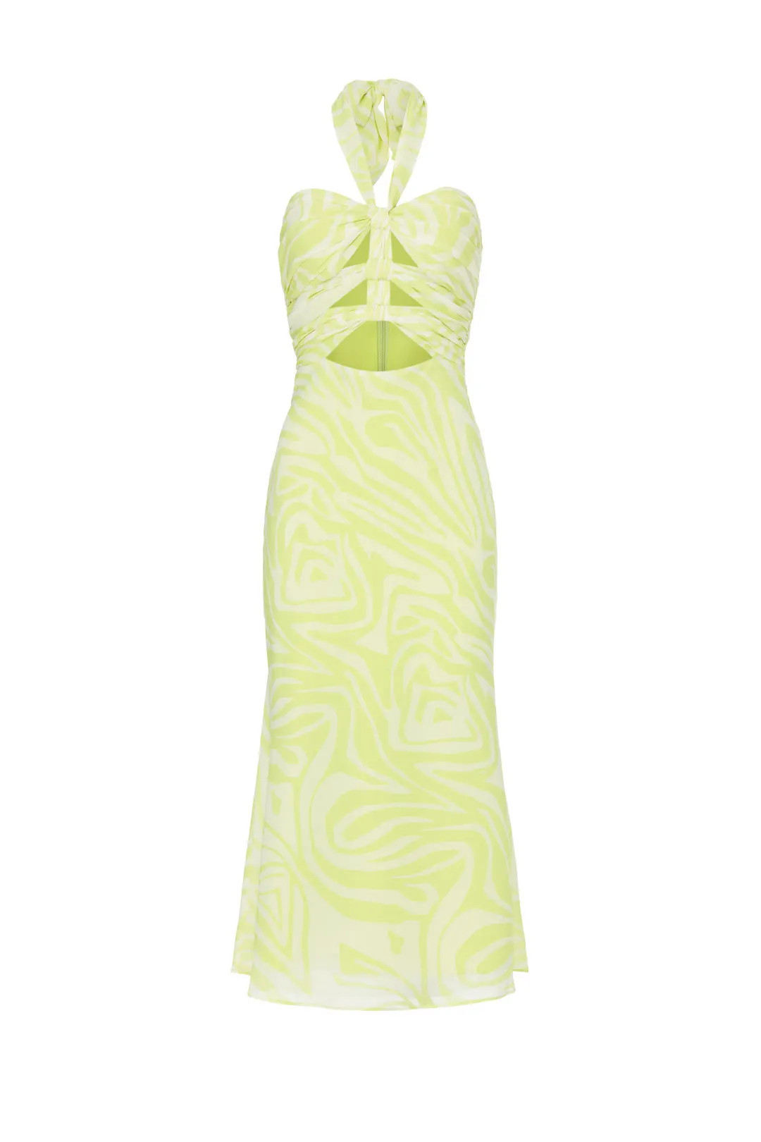 Green Halter Dress | Rent the Runway
