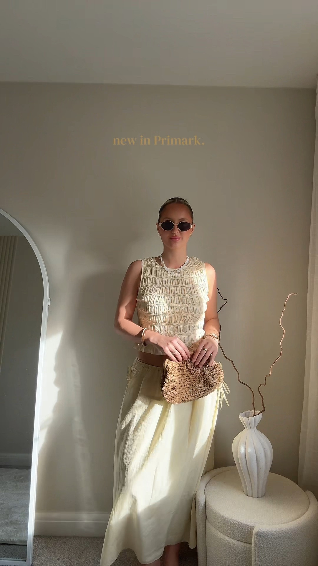 Butter yellow set for holiday… new in @Primark 🤎🌼✨

#LTKtravel #LTKsummer #LTKeurope