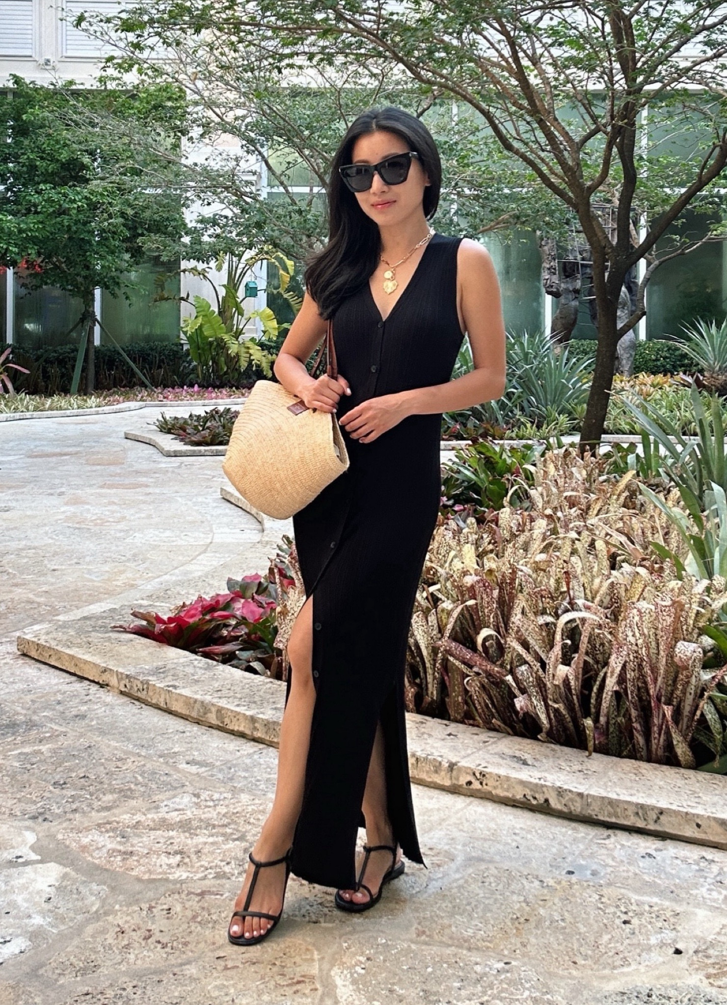 A reader favorite this month! I also linked a few other BRF dresses on sale in petites

 • Banana Republic lightweight sweater dress xxs. Versatile and chic . I’m 5 feet tall and it’s a midi / maxi length on me with flats It’s a dress and not meant to be a cover up but I have also worn it this way

• YSL sunnies

• Amazon charm necklace - lots of compliments on this! A nice weight for costume jewelry 

• Madewell sandals 5.5, strap runs narrow across the toe but comfy for me right off the bat . Love the minimal style 

• Sezane Justine bag 



#petite summer vacation outfits 



#LTKTravel #LTKSaleAlert 

#LTKSeasonal