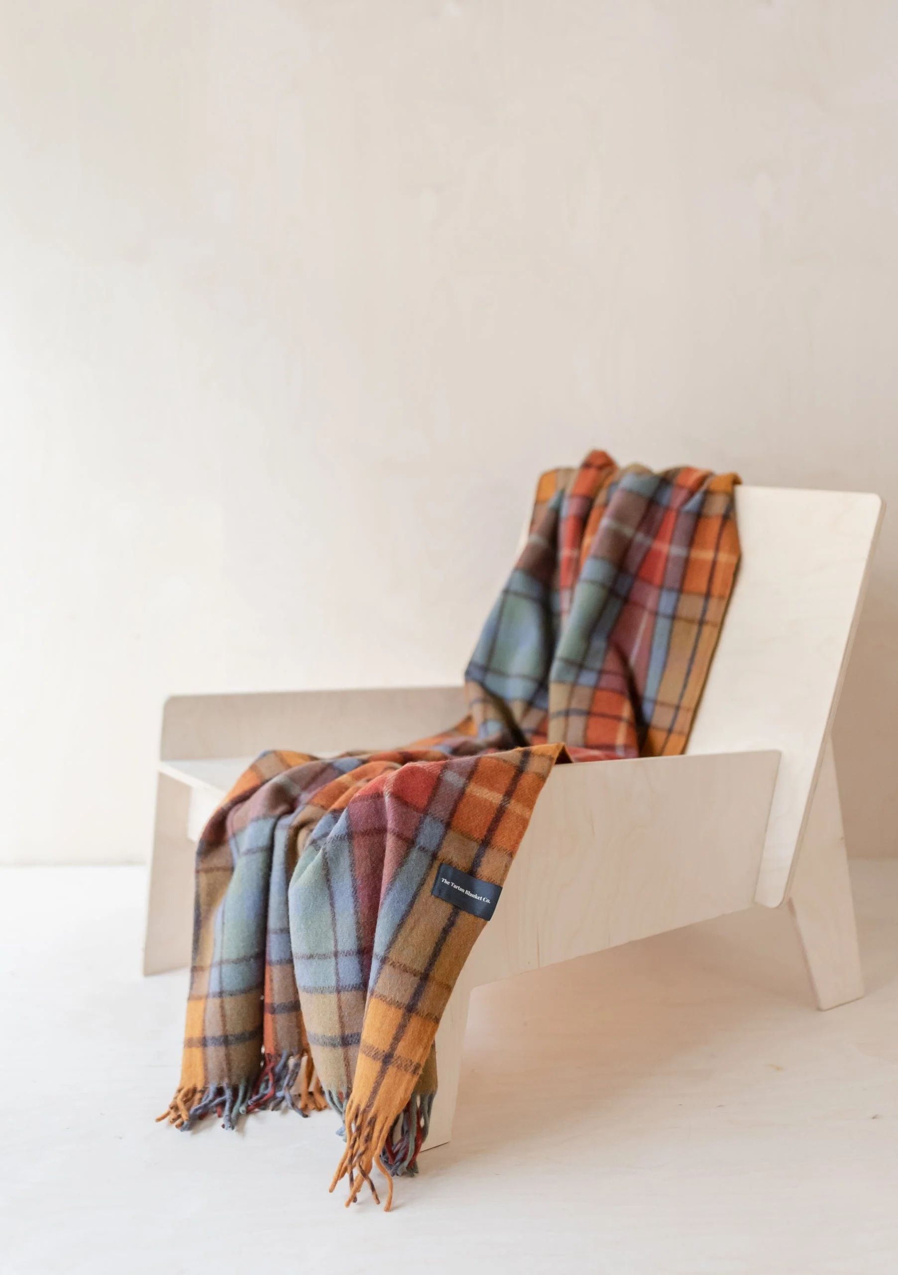 Recycled Wool Small Blanket in Buchanan Antique Tartan | The Tartan Blanket Co.