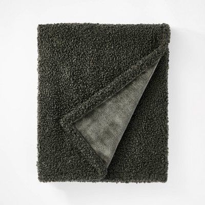 50"x60" Boucle Throw Blanket with Plush Reverse - Threshold™ designed with Studio McGee | Target