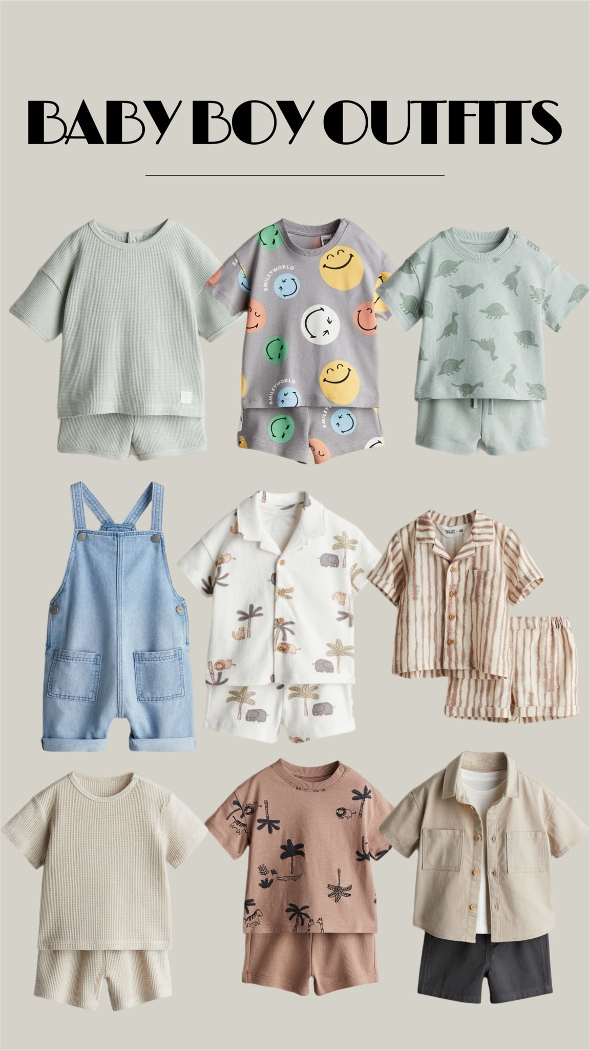 Baby Boy spring / summer outfits 

#LTKSeasonal #LTKfindsunder50 #LTKbaby