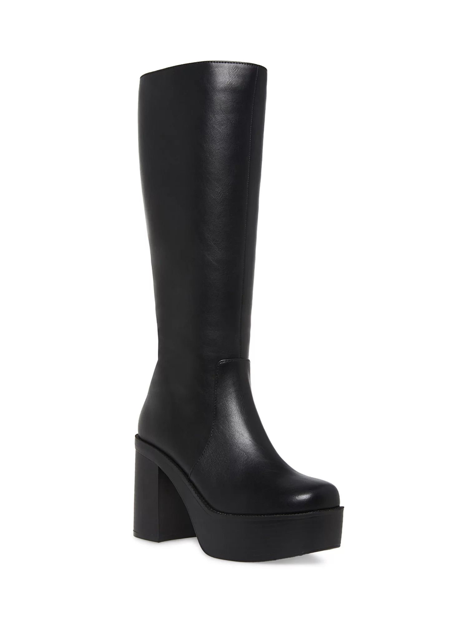Madden Girl Women's Gotham Knee High Clog Platform Boot - Walmart.com | Walmart (US)