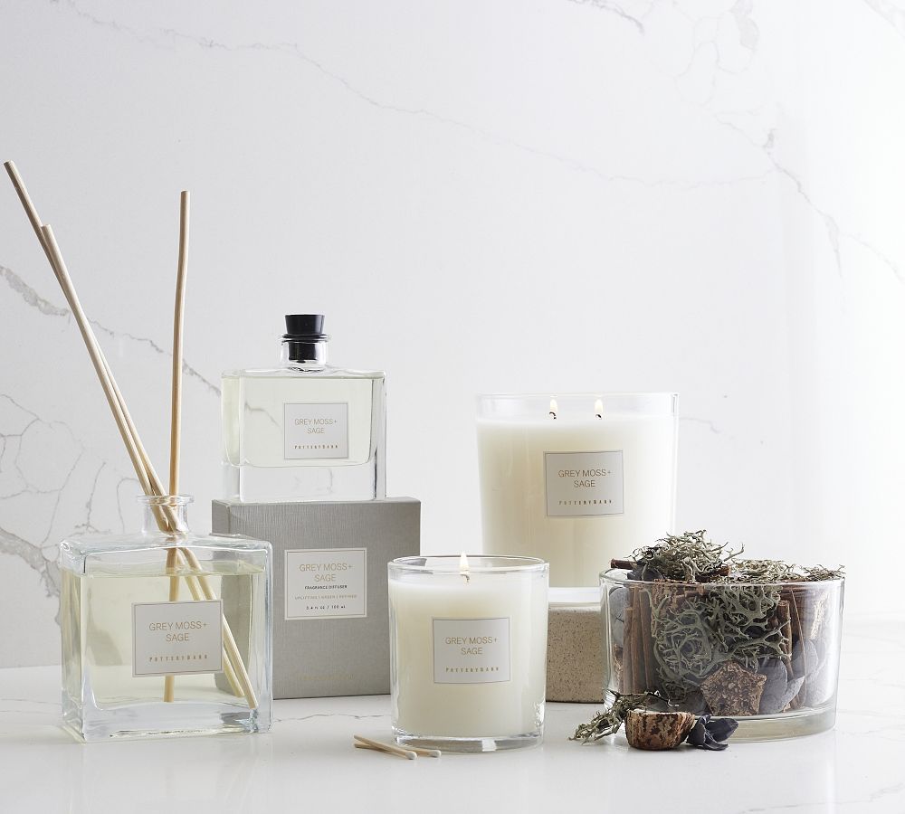 Signature Scent Collection - Gray Moss & Sage | Pottery Barn (US)