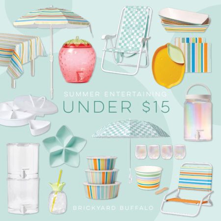 Don’t miss out on these vibrant paper goods, bright food trays and kitschy drink dispensers.  An easy way to elevate your outdoor gatherings without breaking the bank.

#PatioPicnic #BudgetEntertaining #OutdoorFun

#LTKfamily #LTKparties #LTKSeasonal