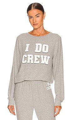 Wildfox Couture I Do Crew BBJ Sweater in Heather from Revolve.com | Revolve Clothing (Global)