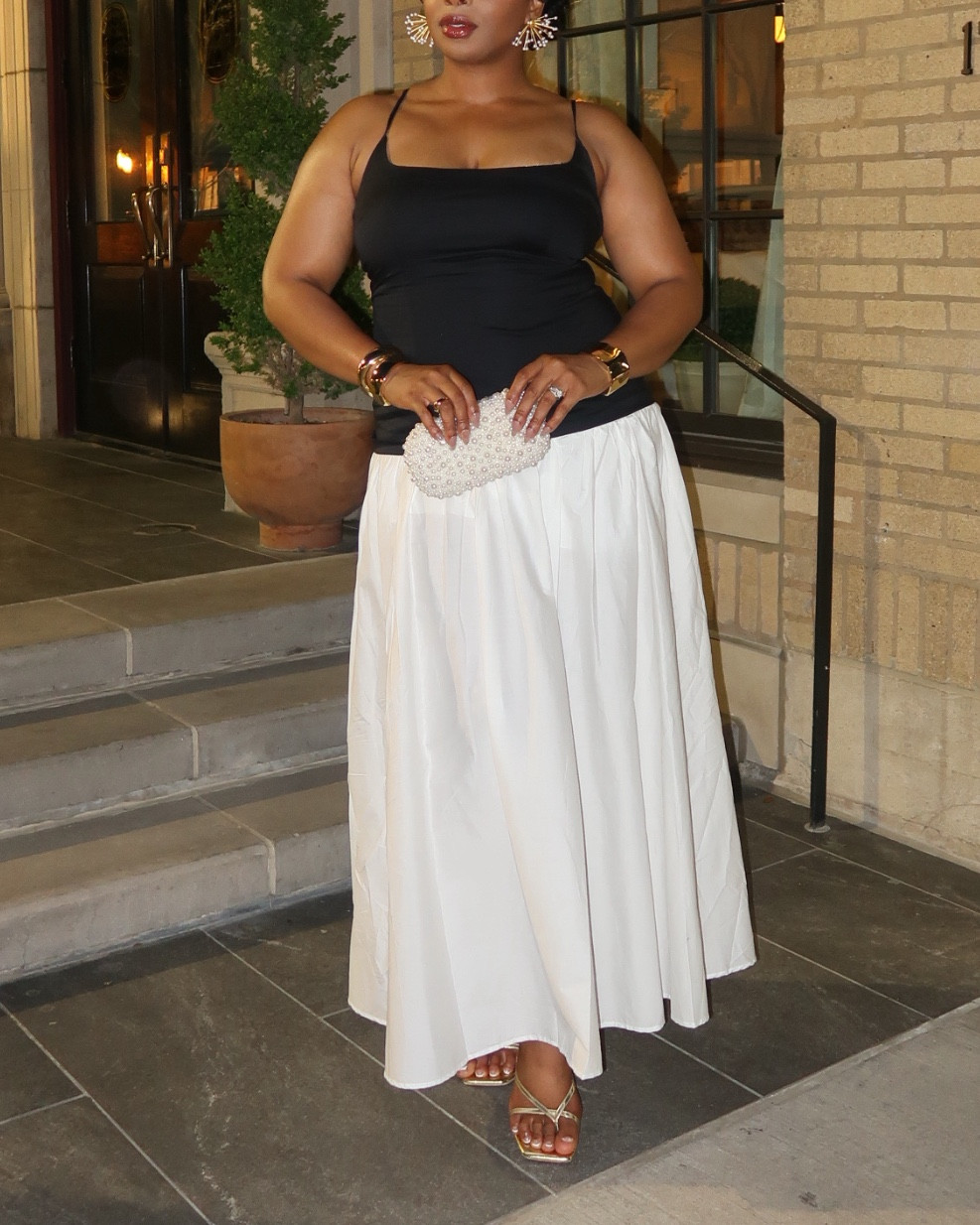 Birthday dinner dress and look for the night. ✨
Spring dress, black and white dress. Wedding guest dress, date night dress 

#LTKBeauty #LTKootd #LTKMidsize