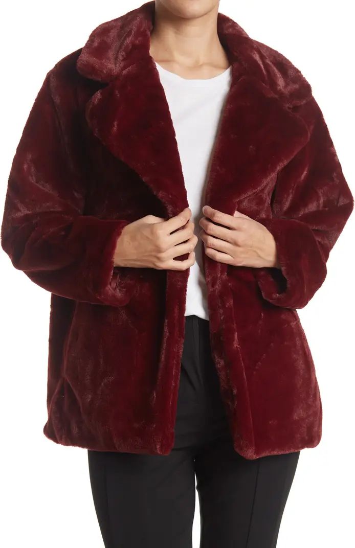 HALOGEN ® Faux Fur Coat | Nordstromrack | Nordstrom Rack