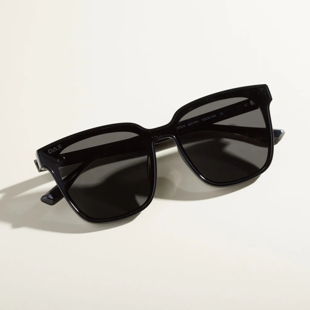 NYX Black Sunglasses | Nickel and Suede