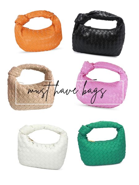 hand bags. woven bag. hobo bag. Must have bags  

#LTKstyletip #LTKunder50 #LTKbeauty