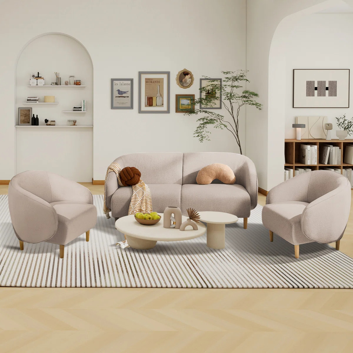 I love when decor actually looks expensive without being expensive 😭✨ Wayfair living room sets up to 70% OFF rn 🤍
#affordableluxury #wayfairdeals #livingroominspo #neutraldecor #homeaesthetic #cozyspaces #decorideas #homeupgrade 

 #LTKSeasonal #LTKHome #LTKSaleAlert