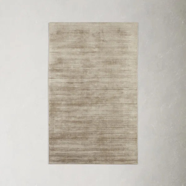 Owens Handmade Viscose Pelican Rug | Wayfair North America