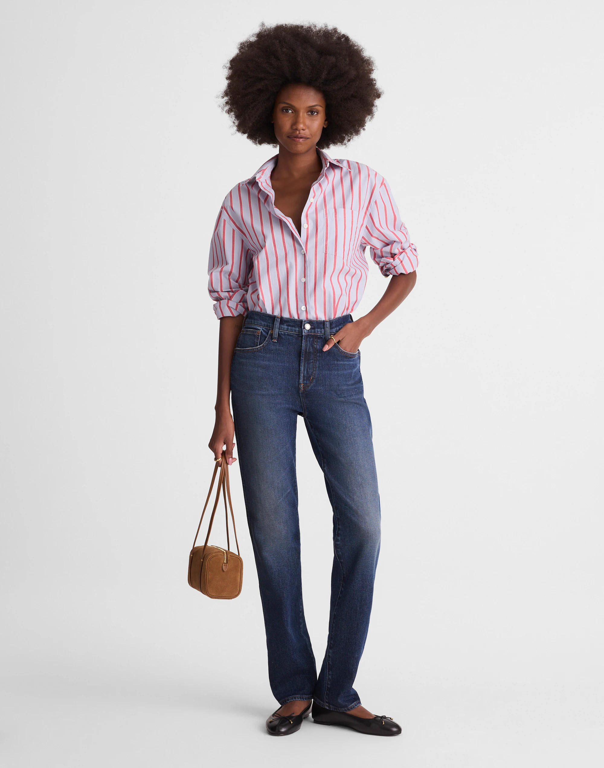 The Longline Straight Jean | Madewell