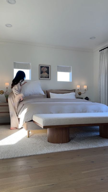 Neutral bedroom 

#LTKstyletip #LTKVideo #LTKhome