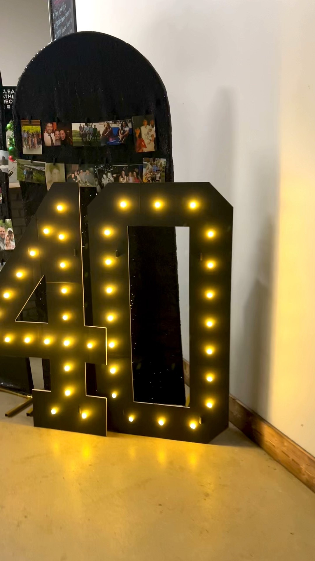 Helped throw a 40th celebration last night for a long time friend! Would work great for a New Years Eve party as well! 

Fortieth birthday, coquette birthday party, 40th birthday, adult birthday party, over the hill, black and gold birthday party, balloon arch, photo wall, marquee lights

Follow my LTK @LetteredFarmhouse on the @shop.LTK app to view this post and get my exclusive app-only content!

#liketkit #LTKHoliday #LTKFindsUnder50 #LTKFindsUnder100
@shop.ltk
https://liketk.it/5EeBU

#LTKFindsUnder100 #LTKdayinmylife #LTKHoliday