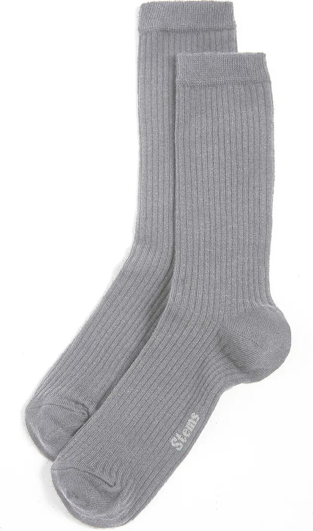 Stems Cloud Cotton & Cashmere Blend Crew Socks | Nordstrom | Nordstrom