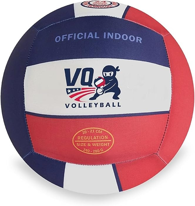 Premium Soft Volleyball - Foam, Silent, No-Deflate, Official Size & Weight, Durable Indoor Volley... | Amazon (US)
