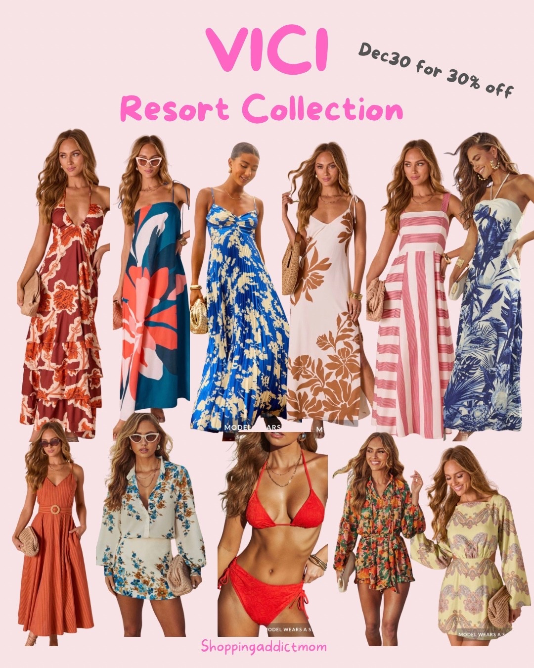Vici's New Resort Collection is here!! 
Just in time for your winter getaway!
Code Dec30 for 30% off 

#LTKFindsUnder100 #LTKootd #LTKTravel
