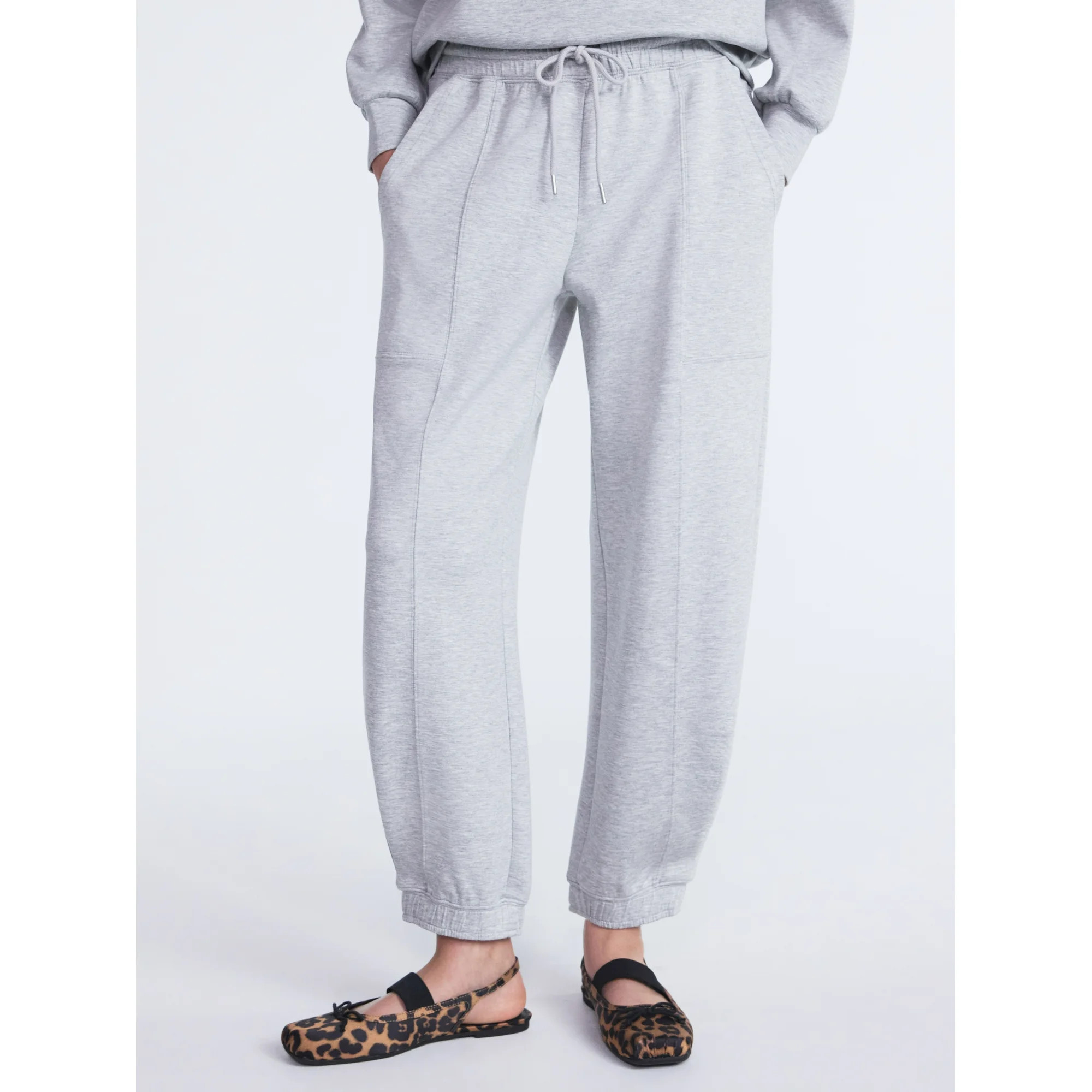 Scoop Women's and Women's Plus New Scubaknit Barrel Pants, Sizes XS-4X | Walmart (US)