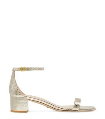 NUDISTCURVE 35 BLOCK SANDAL | Stuart Weitzman (US)