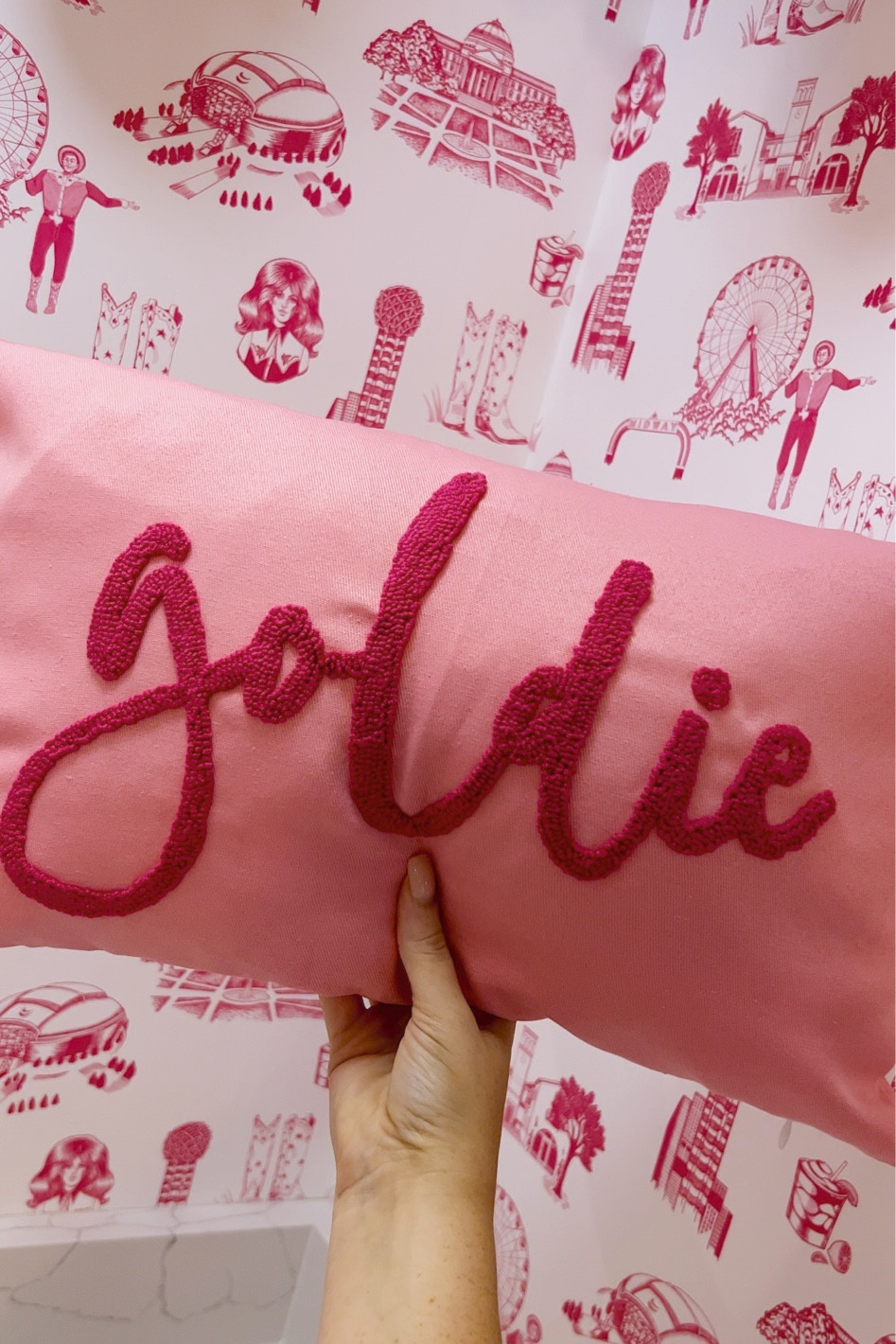 Font // macaron
Pillow // pink 12x20
Thread // color 18

Nursery
Kids room
Registry
Name pillow
Throw pillow
Custom
Personalized
Gift


#LTKunder50 #LTKbaby #LTKhome