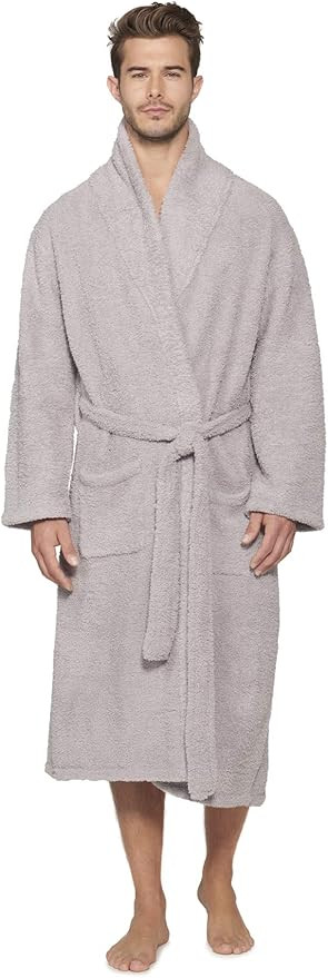Barefoot Dreams CozyChic Heathered Adult Robe | Amazon (US)