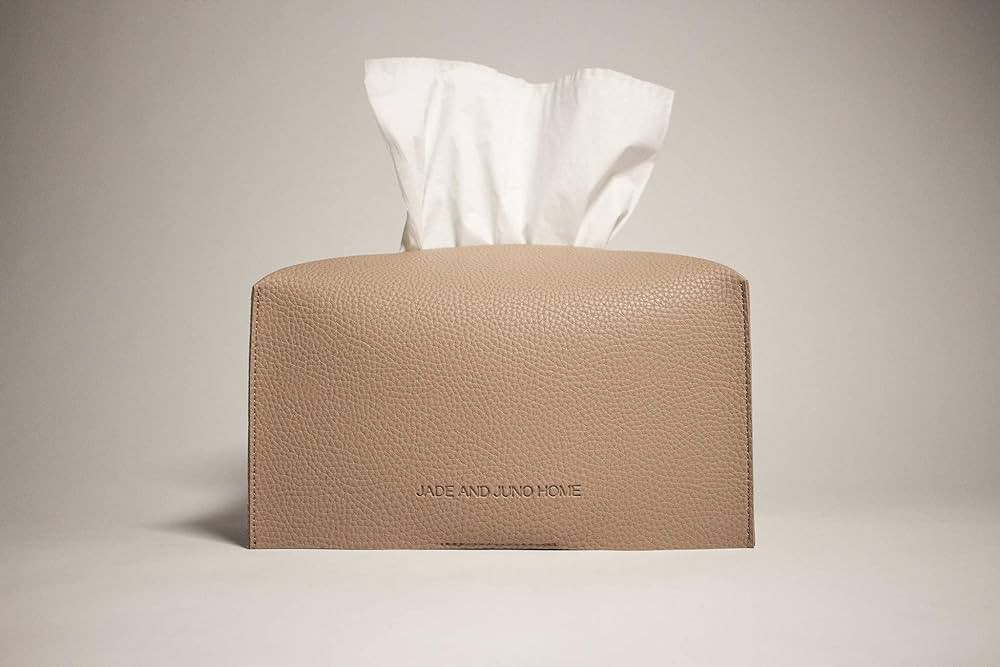 JADE AND JUNO HOME Tissue Box Cover/Holder (Rectangle) - Covers Rectangular Shaped Boxes with a C... | Amazon (CA)