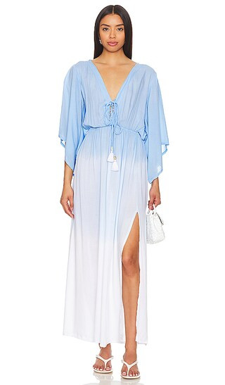 Tallow Maxi Dress in Tiare Hawaii Sky White Ombre | Revolve Clothing (Global)