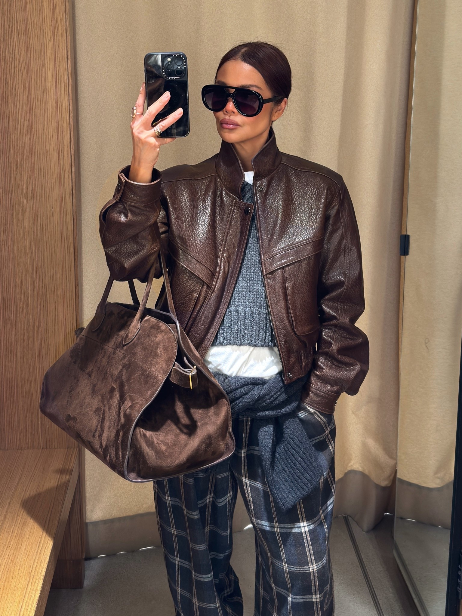 Leather jacket for the perfect every day look 

#LTKstyletip #LTKluxury #LTKspring