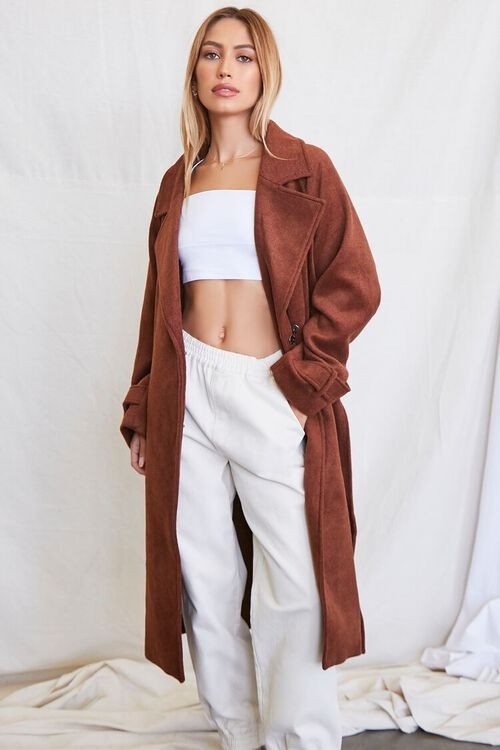 Longline Wrap Coat | Forever 21 (US)