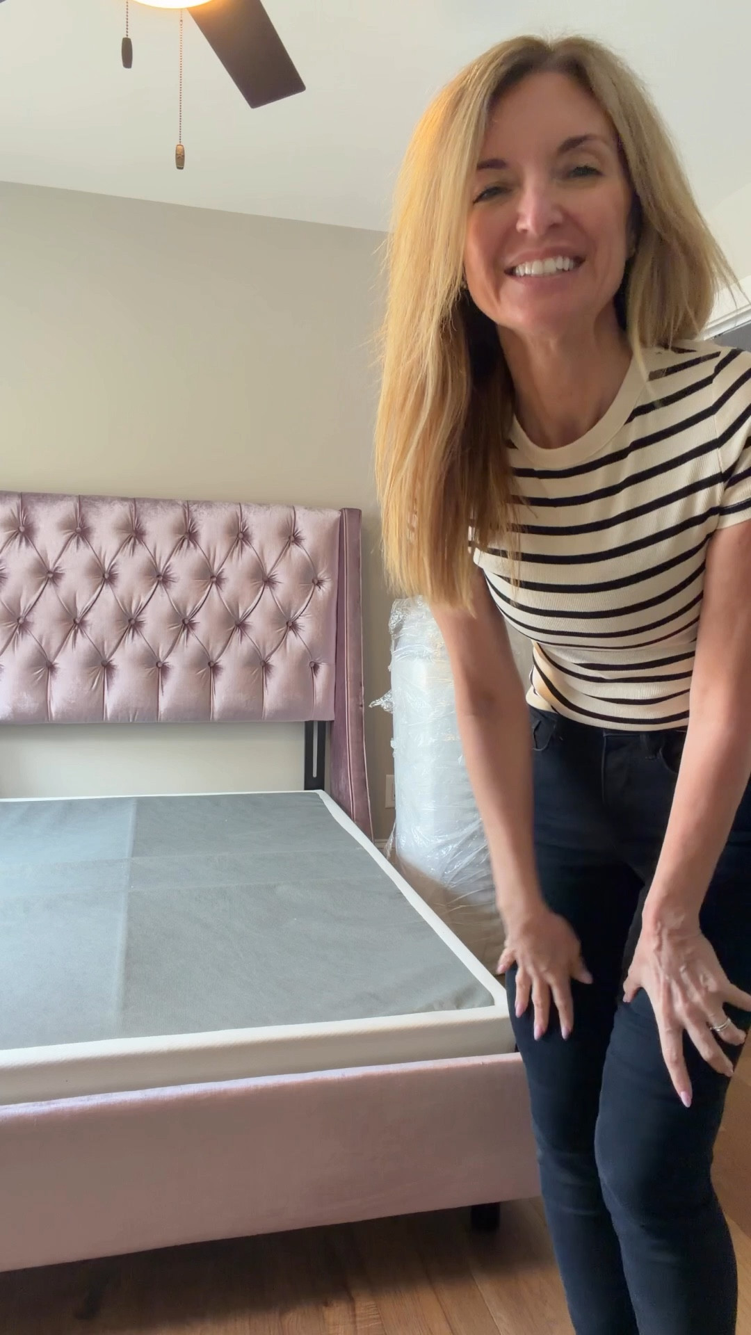 Sweet dreams in every room at the new house! Today I’m unpacking mattresses so future guests (and weary adult children visiting home) get the best sleep ever. Helix set us up with their newest and dreamiest magic clouds of deep-sleep inducers!💤💤💤
Good to know:
-120 night sleep trial
-Free ship
-lifetime warranty
-USA assembly
-Certi-Pur certified 
-cool third-party sleep quality tests on their website to back up the claims! 
-20% off now with code MARCH20
You can add in-home setup and removal but honestly this was a piece of cake! 

Now it’s time to start shopping for bedspreads….
#Helix #HelixSleep

#LTKHome