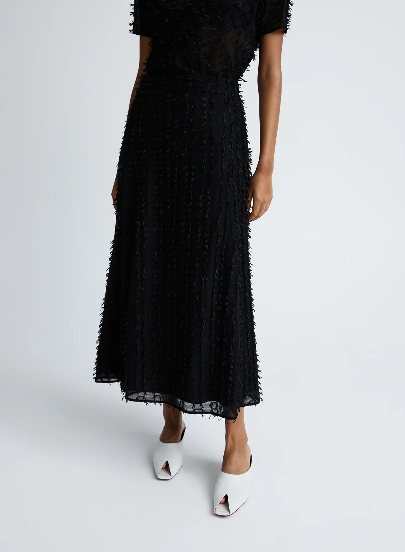 CLARA SKIRT (CLIPPED JACQUARD) | Anna Quan (Global)