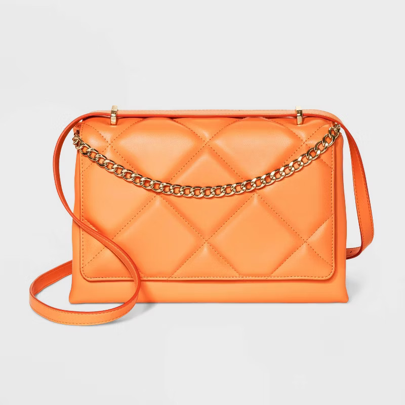 Square Woven Satchel Handbag - A New Day™ | Target