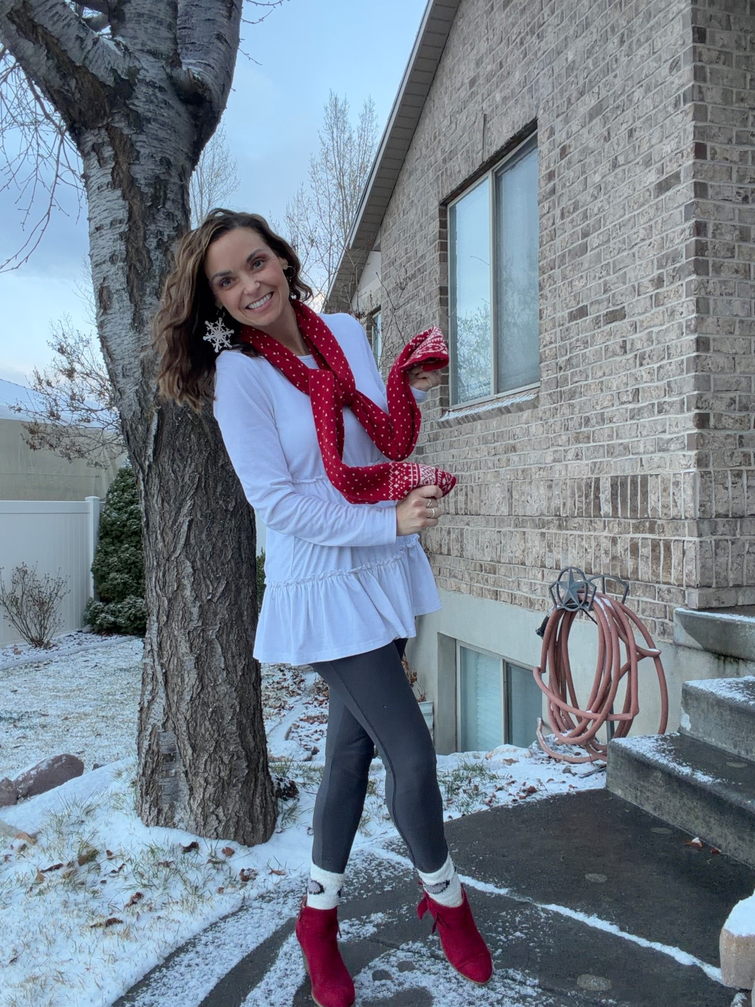 Cute snow outfit… ok maybe not snow outfit but snowman style 😂

#LTKOver40 #LTKootd #LTKPetite