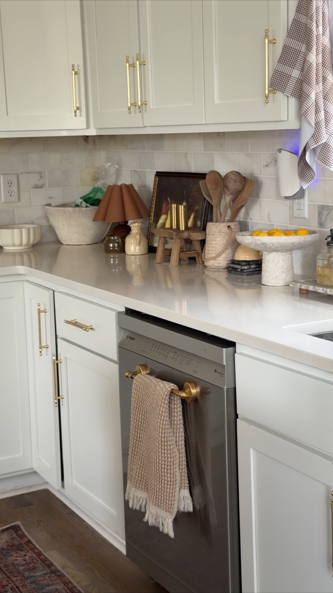 My kitchen cleaning supplies!
