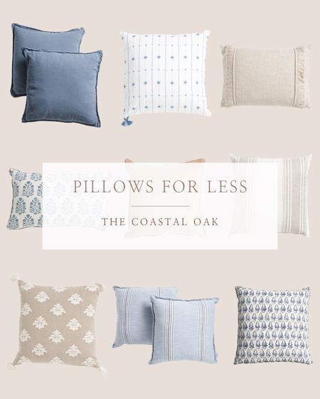 TJ Maxx pillows that look like Serena & Lily, get the look for less.

Throw pillows, linen, tassel, velvet pillow

#LTKhome #LTKunder50 #LTKsalealert