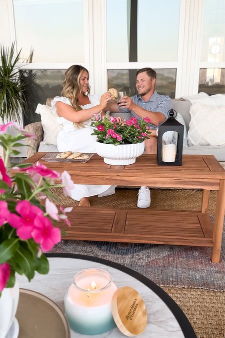 Date nights just got a whole lot closer to home with our patio revamp from @walmart. #walmartpartner. We love a date night-in, which is so much more comfortable with a nice patio set and our favorite candle to set the tone for the evening 🫶🏼

#welcometoyourwalmart #walmartsummer #walmarthome 



#LTKhome #LTKunder100 #LTKSeasonal