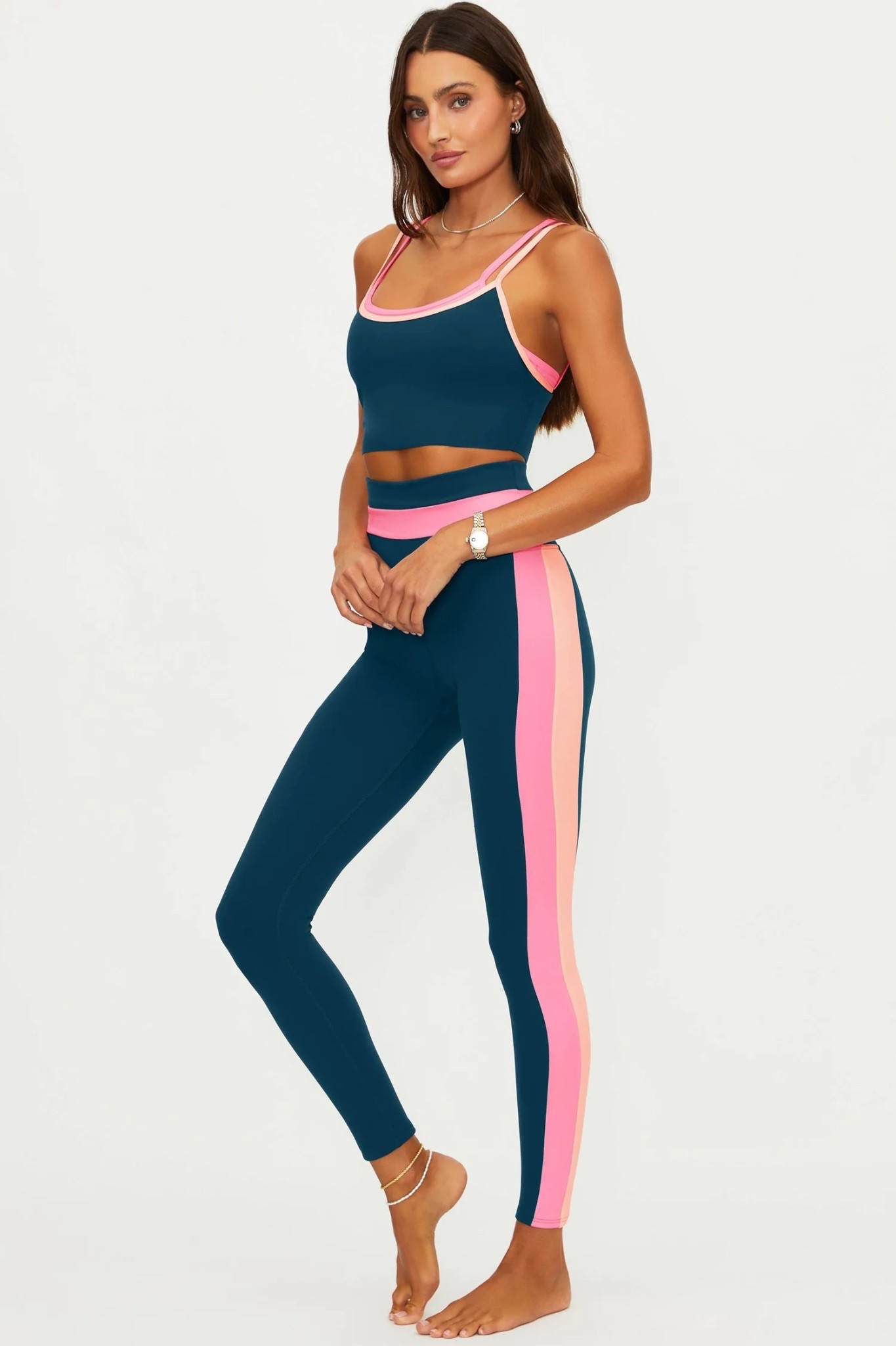 Sporty + chic 💗 This Beach Riot colorblock matching set is flattering, supportive, and perfect for workouts or everyday wear. The fit is sculpting, the fabric is soft + stretchy, and the pastel tones make it feel perfect for spring ✨

Workout, workout outfit, activewear, athleisure, athletic outfit, fitness, matching set, sporty fashion 

#LTKfitnessgoals #LTKootd #LTKActive