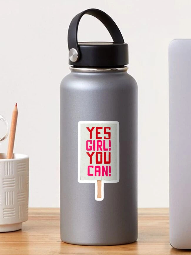 Yes You Can! Sticker | Redbubble (US)