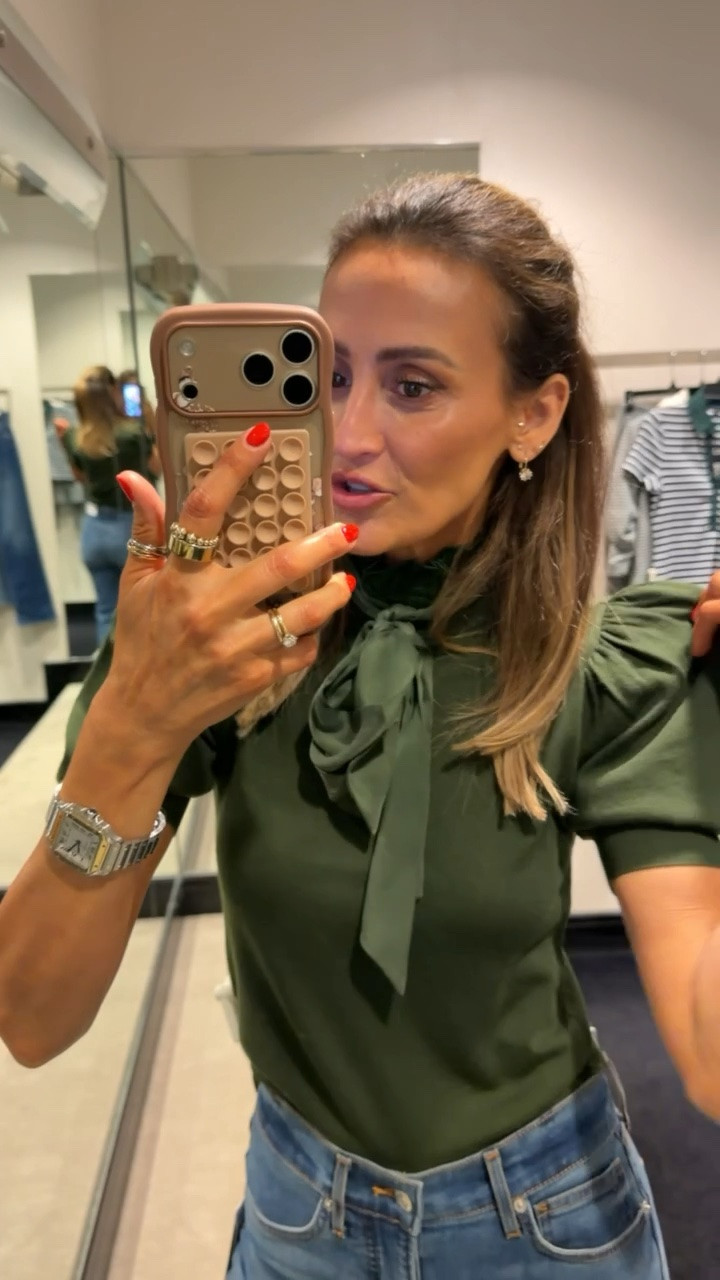 Cutest Nsale blouse to dress up your office look!

#LTKootd #LTKstorytime #LTKSaleAlert