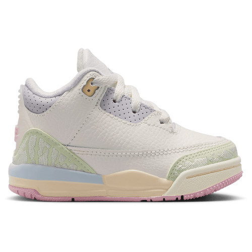 Boys Jordan Jordan Retro 3 - Boys' Toddler Shoe White/Pink/Green Size 10.0 | Kids Foot Locker (US)