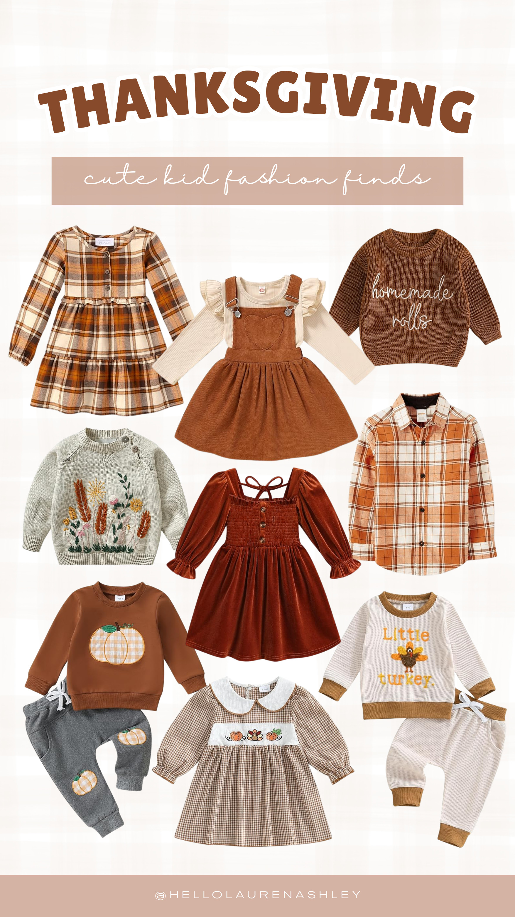 Thanksgiving outfit ideas that'll have the kids looking absolutely adorable! Mix and match these festive finds for the perfect holiday look—from burgundy velvet dresses to embroidered sweaters, every piece is pure cuteness🍂
#thanksgivingoufits #kidsfashion #fallfashion #holidaystyle 

 #LTKSeasonal #LTKBaby #LTKKids
