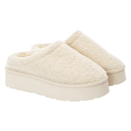 Ladies Sherpa Clog Slippers | Five Below