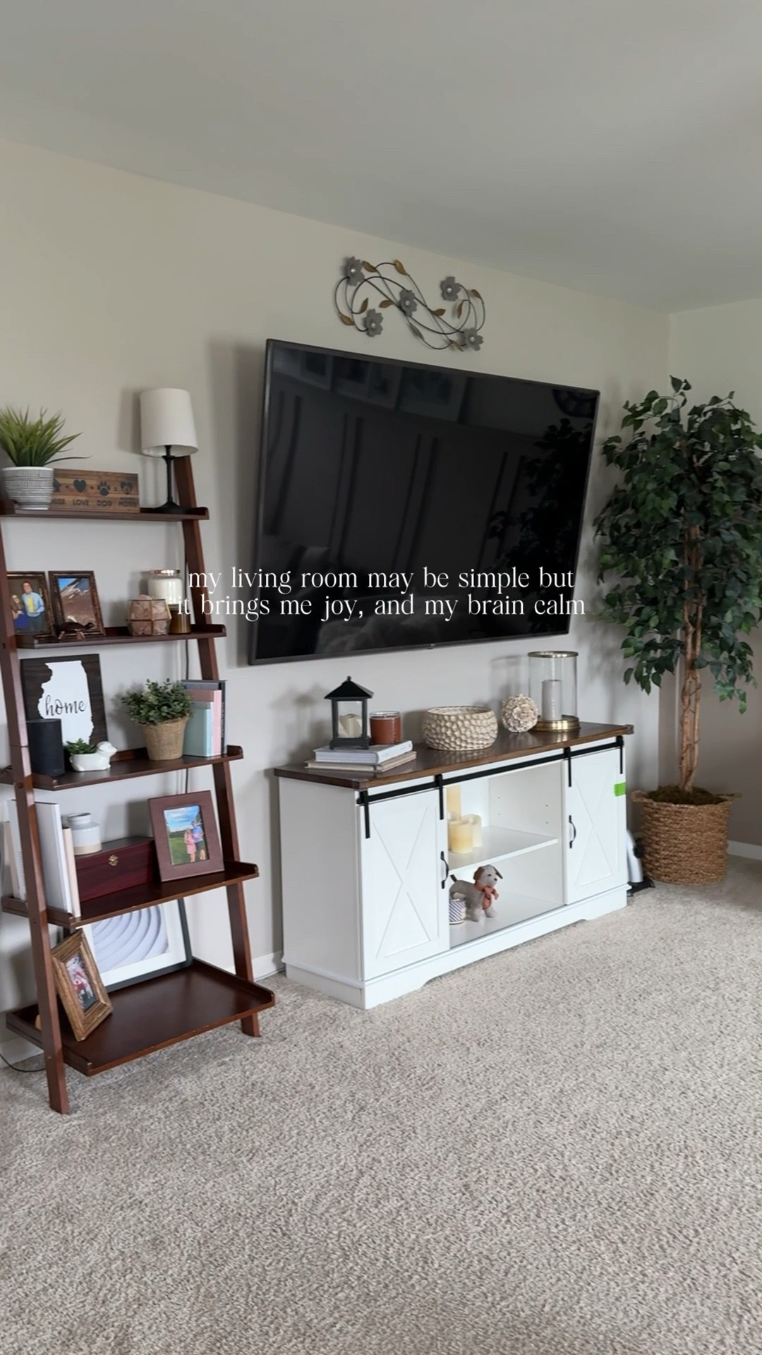 Living room ready for the holidays? ✔️ Even the tree is up now but it doesn’t over power the thought and energy that went into curating this year round haven. It’s full of thoughtful pieces without too much clutter. Just balance I love!

#LTKFindsUnder100 #LTKHome