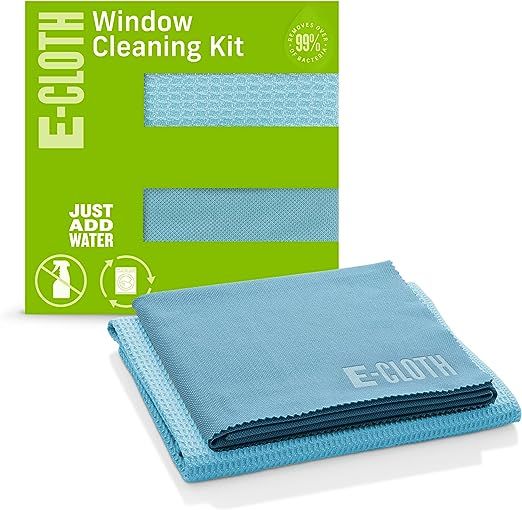 E-Cloth Window Cleaning Kit, Premium Microfiber Glass and Window Cleaner, Great for Shower Glass ... | Amazon (US)