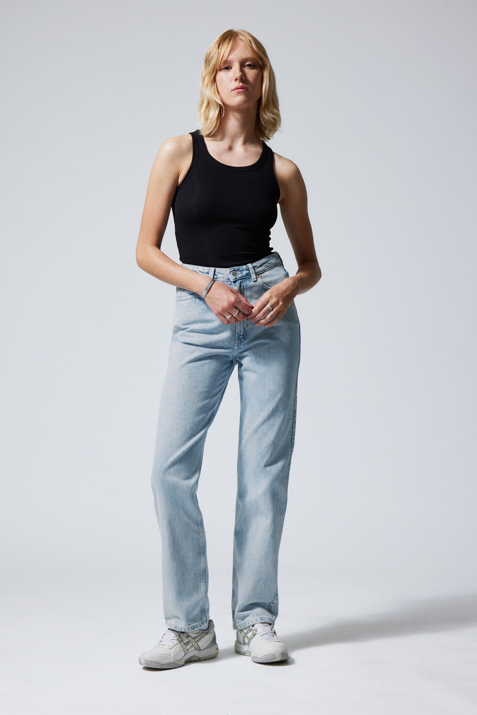 Jeans Rowe mit extrahohem Bund | Weekday