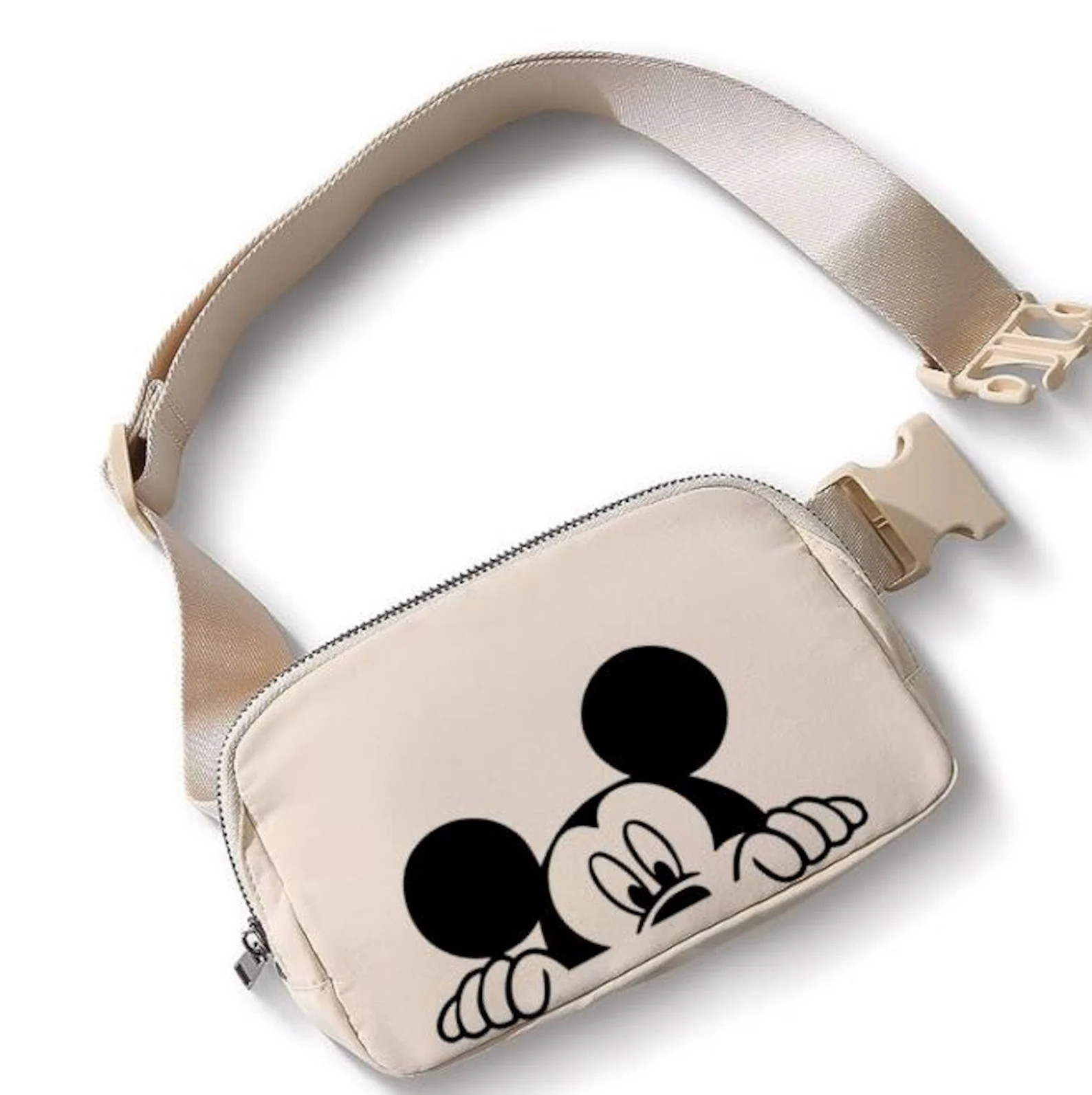 Peeking Mickey Belt Bag/Disney Park Belt Bag/Disney Crossbody/Disney Park Fanny Pack/Disney Cruis... | Etsy (Global)