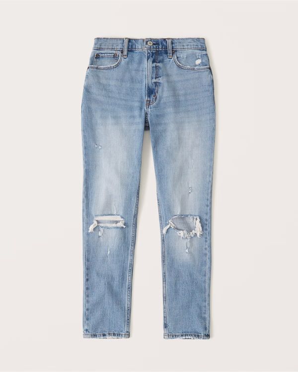 Women's Curve Love High Rise Skinny Jeans | Women's Bottoms | Abercrombie.com | Abercrombie & Fitch (US)