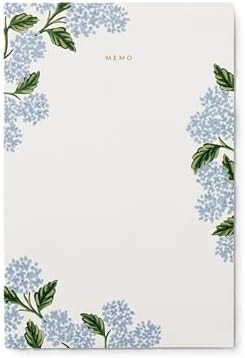 RIFLE PAPER CO. Large Memo Notepad, 65 Tear-Off Pages, Featuring Bands of Pastel Hues Separating ... | Amazon (US)